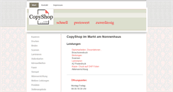 Desktop Screenshot of copyshop-nonnenhaus.de